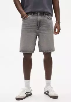 Джинсовые шорты STANDARD - BERMUDA PULL&BEAR, темно-серый