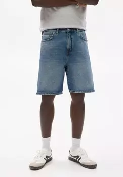 Джинсовые шорты STANDARD PULL&BEAR, цвет Blue Denim