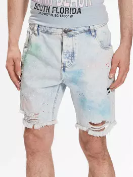 Джинсовые шорты стандартного кроя Brave Soul, синий