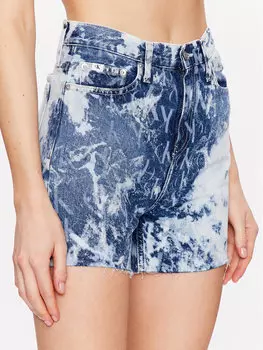 Джинсовые шорты стандартного кроя Calvin Klein, синий