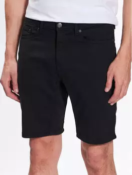 Джинсовые шорты стандартного кроя Duer, черный