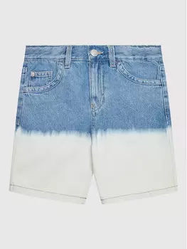 Джинсовые шорты стандартного кроя United Colors Of Benetton, синий