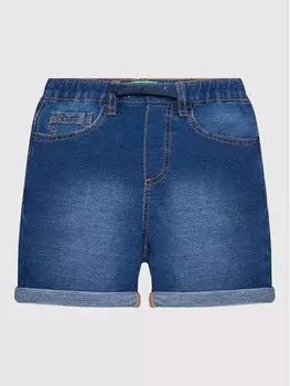 Джинсовые шорты стандартного кроя United Colors Of Benetton, синий