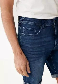 Джинсовые шорты Steve Mid Waist Regular Leg Mexx, темные б/у