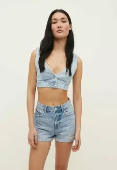 Джинсовые шорты Stradivarius