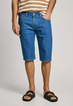 Джинсовые шорты STRAIGHT CASH Pepe Jeans, синий