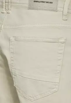 Джинсовые шорты Street One MEN, бежевый
