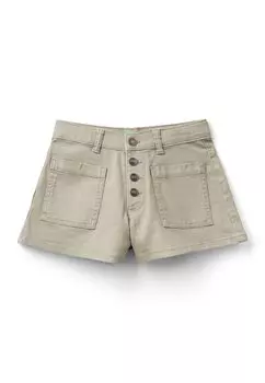 Джинсовые шорты STRETCH United Colors of Benetton, цвет beige