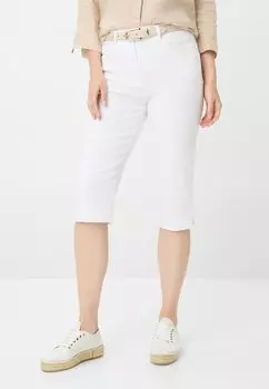 Джинсовые шорты STYLE CAREN CAPRI BRAX, белый