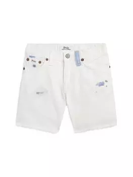 Джинсовые шорты Sullivan для мальчиков Ralph Lauren, белый