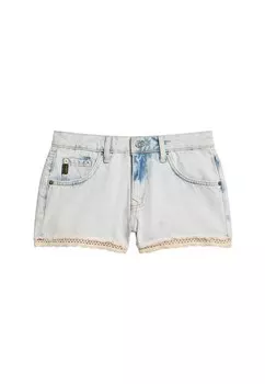 Джинсовые шорты Superdry Regular Jeans Hot, светло-синий