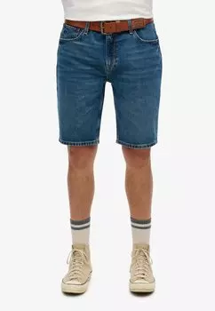 Джинсовые шорты Superdry, синий