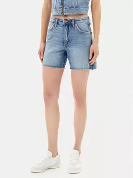 Джинсовые шорты свободного кроя Cowboy 112362703 Wrangler, синий