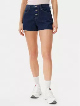 Джинсовые шорты свободного кроя DW0DW20094 Tommy Jeans, синий