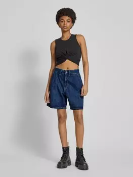 Джинсовые шорты свободного кроя со складками, модель «Barrel Utility» G-Star Raw