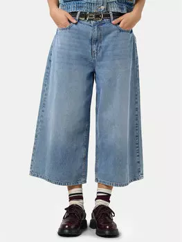 Джинсовые шорты свободного кроя Windie 27034082 Noisy May, синий