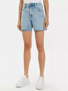 Джинсовые шорты свободного кроя Wrangler, синий