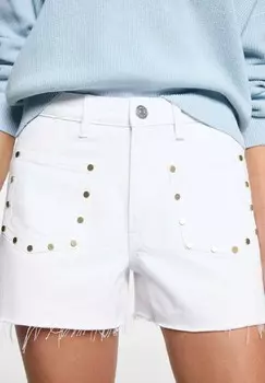 Джинсовые шорты TACHAS Mango Kids, слоновая кость