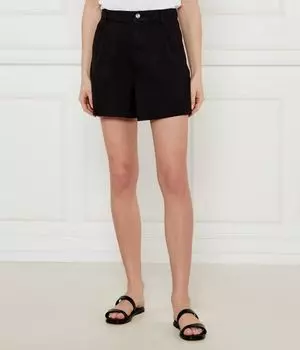 Джинсовые шорты тенсел Regular fit Liu Jo, черный