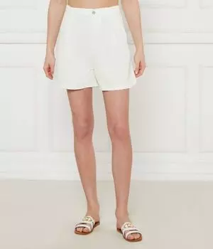 Джинсовые шорты тенсел Regular fit Liu Jo, белый