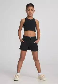 Джинсовые шорты Terranova, черный