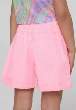 Джинсовые шорты Terranova, неоновый розовый