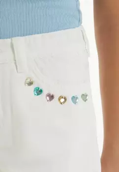 Джинсовые шорты Tezenis, белый