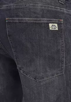 Джинсовые шорты TIEFBUND LAMBRIT Jan Vanderstorm, серый