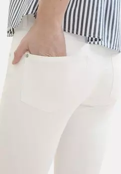 Джинсовые шорты TOM TAILOR, белый