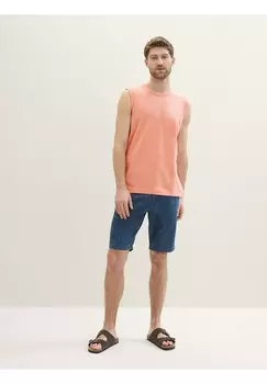 Джинсовые шорты TOM TAILOR, синий деним