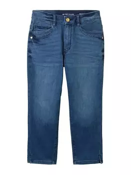 Джинсовые шорты TOM TAILOR Slim fit Jeans Kate, синий деним