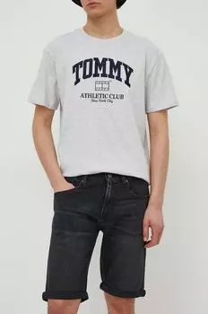 Джинсовые шорты Tommy Jeans, черный