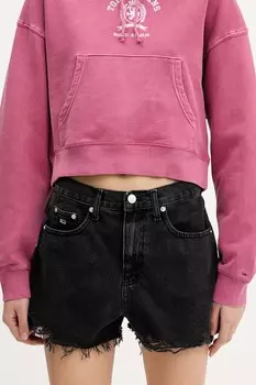 Джинсовые шорты Tommy Jeans, черный