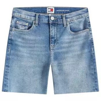 Джинсовые шорты Tommy Jeans Maddie Shorts, цвет Denim Medium