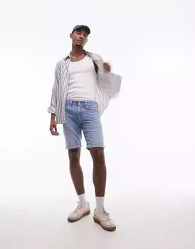 Джинсовые шорты Tommy Jeans Ronnie средней степени стертости