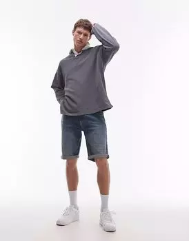 Джинсовые шорты Tommy Jeans Ronnie темного цвета