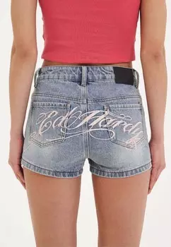 Джинсовые шорты TRIPLE HEART JORTS Ed Hardy, синий
