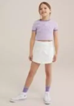 Джинсовые шорты-юбка BLUE RIDGE We Fashion, белый