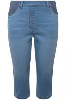 Джинсовые шорты Ulla Popken Skinny Jeans, синий деним