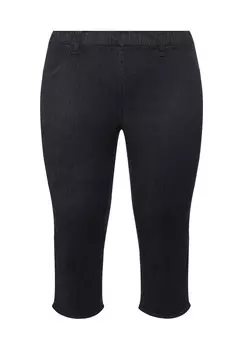 Джинсовые шорты Ulla Popken, темно-синий