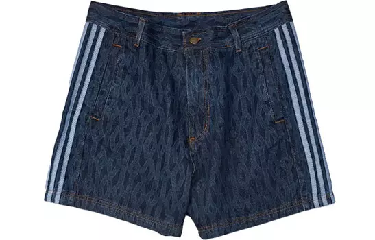 Джинсовые шорты унисекс Adidas Originals, цвет Blue