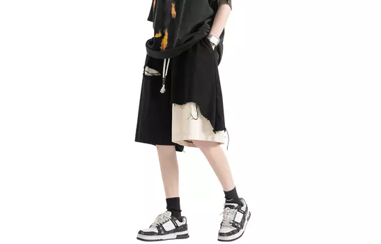 Джинсовые шорты унисекс Fondlook, От белого