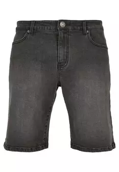 Джинсовые шорты Urban Classics RELAXED FIT JEANS SHORTS, цвет Real Black Washed