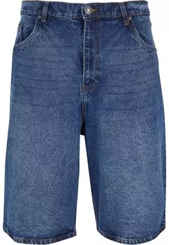 Джинсовые шорты Urban Classics Loose fit Jeans 90 s, синий деним