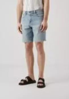 Джинсовые шорты UTILITY Hollister Co., светло-голубой