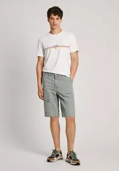 Джинсовые шорты UTILITY Pepe Jeans, светло-зеленый