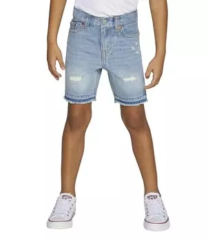 Джинсовые шорты узкого кроя Levi's Little Boys 2T-7 511, синий