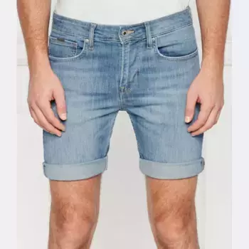 Джинсовые шорты узкого кроя Pepe Jeans London, синий