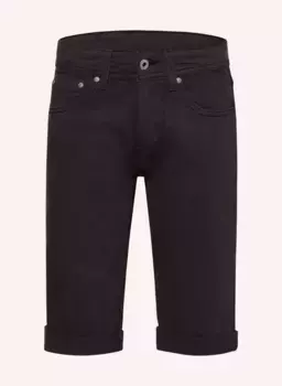 Джинсовые шорты узкого кроя Pepe Jeans, серый