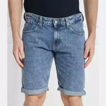 Джинсовые шорты узкого кроя Ronnie Tommy Hilfiger, синий
